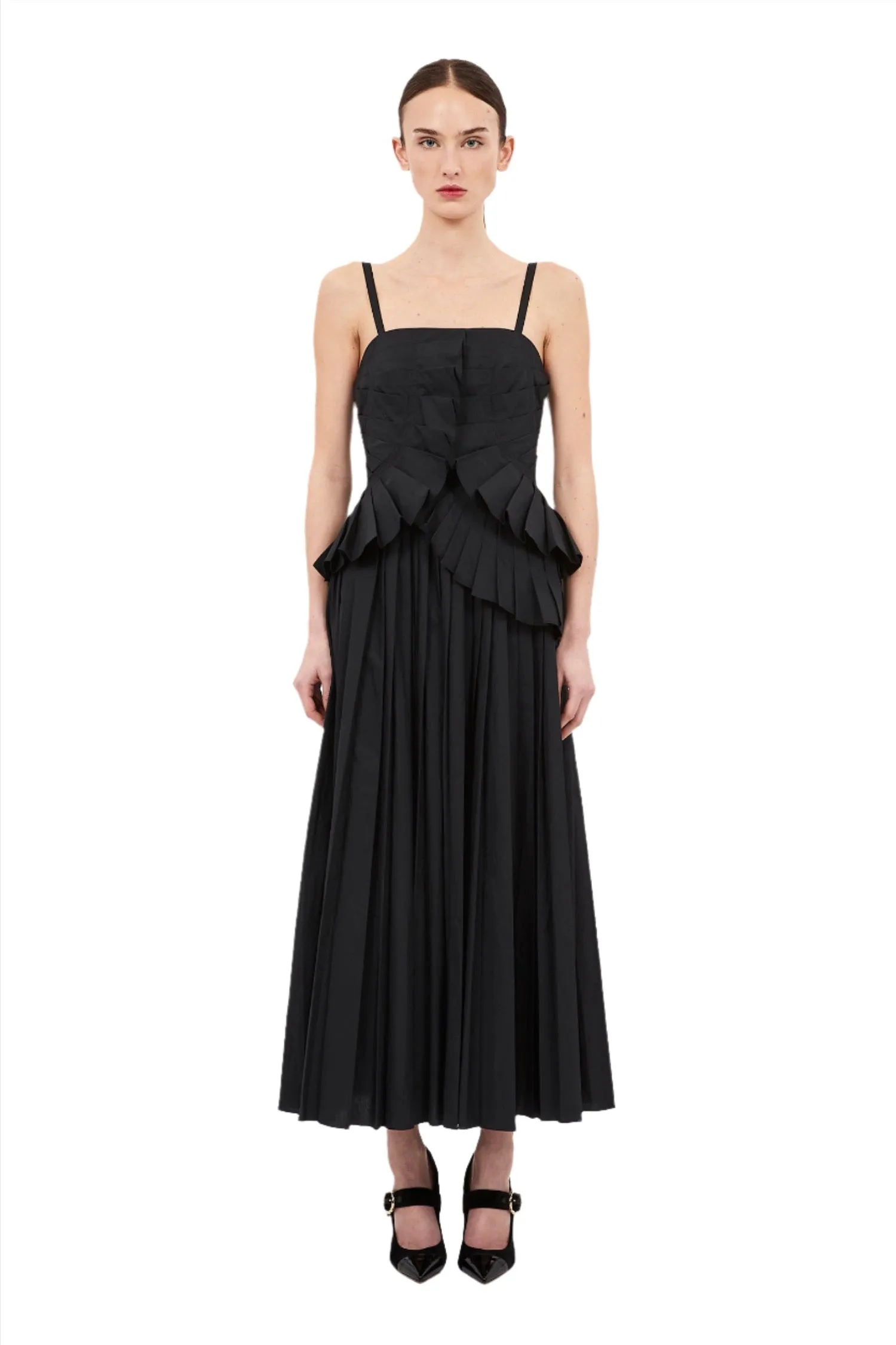 Josephine Dress in Noir