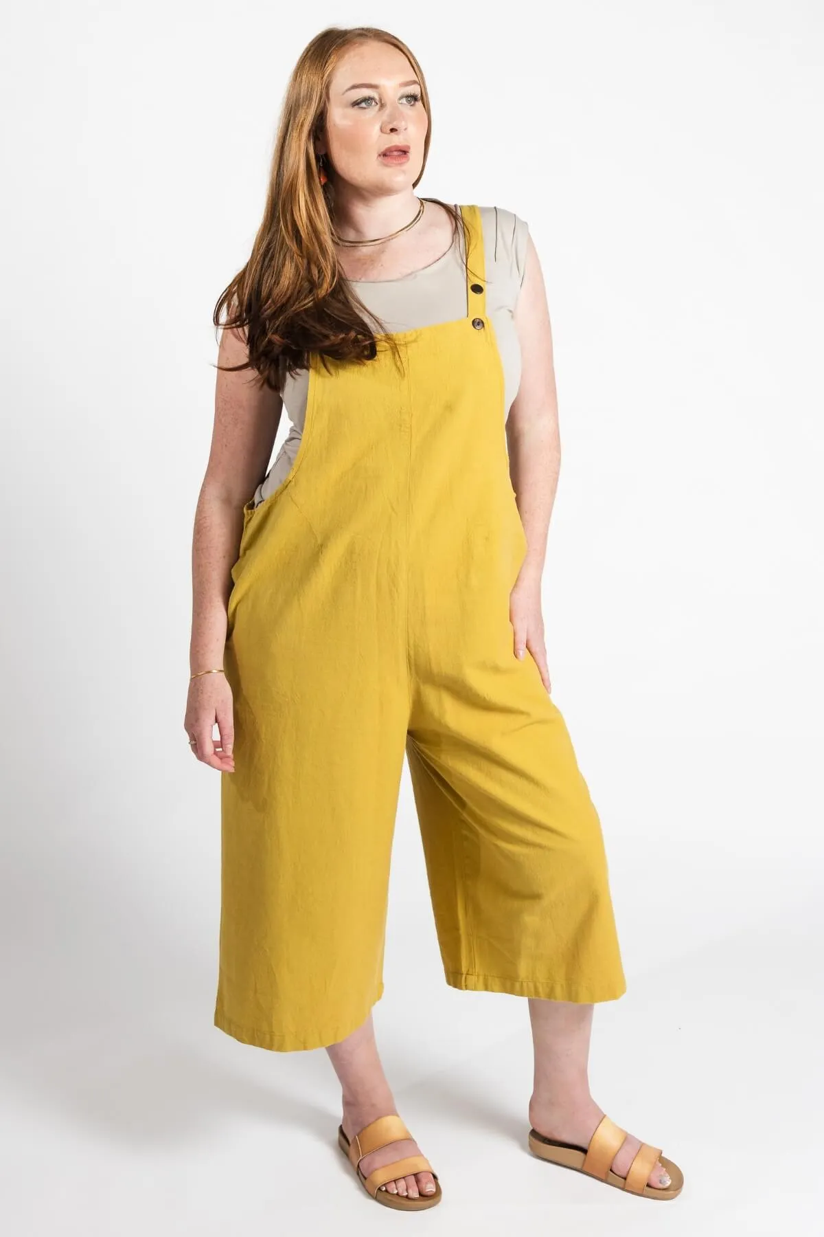 Juanita Overalls - Mustard