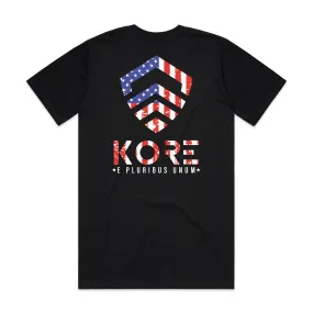 KORE AMERICAN FLAG T-SHIRT