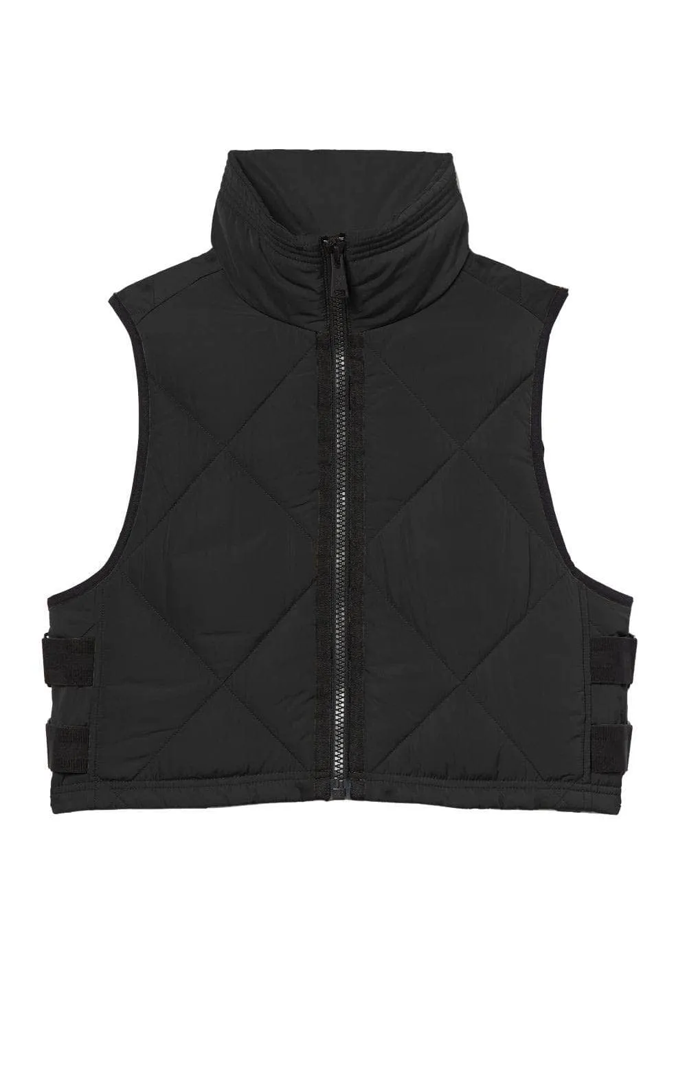 La Vitesse II Cropped Vest | Black