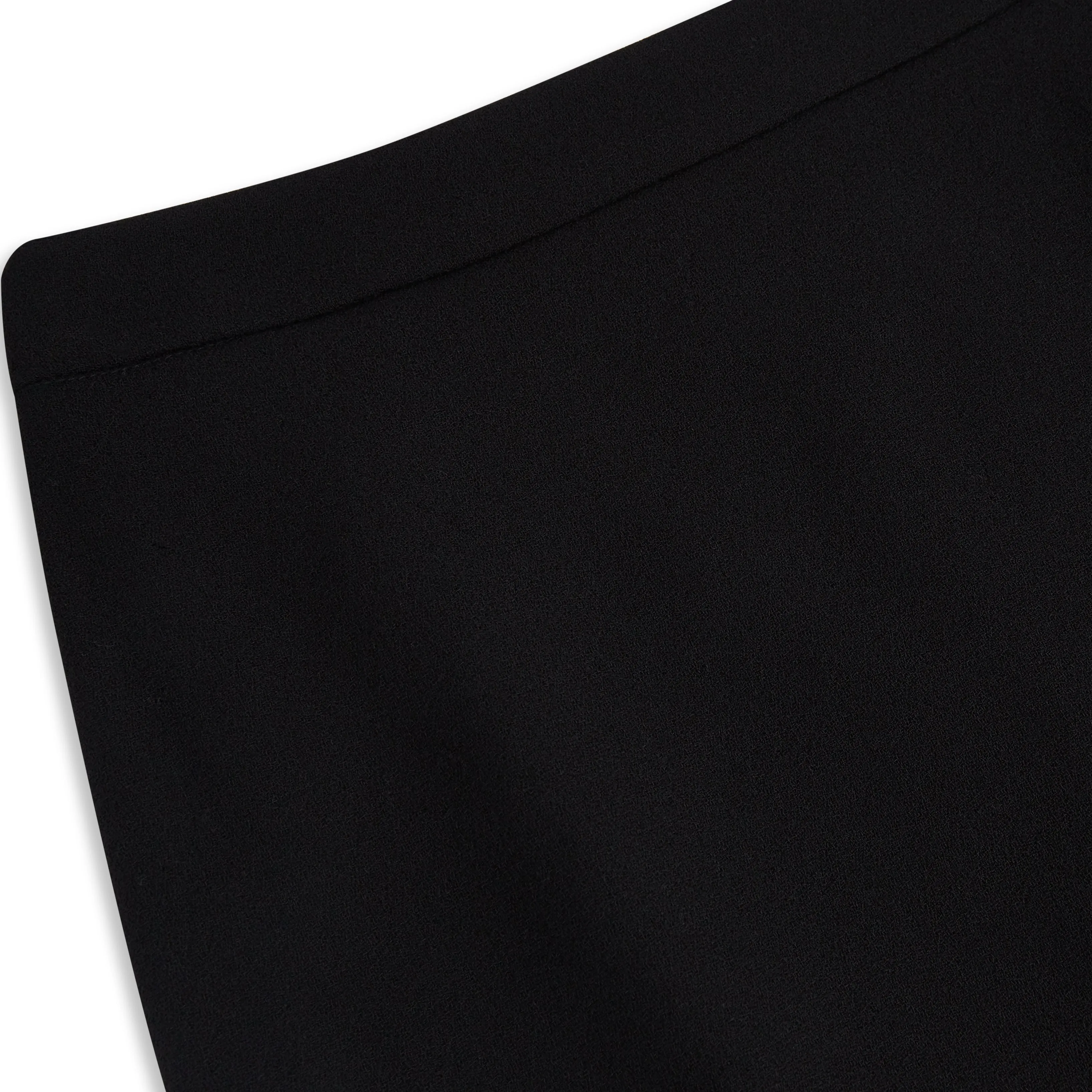 Leia Tailored Wool Crepe Skirt