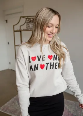 Love One Another Pullover Sweatshirt - FINAL SALE