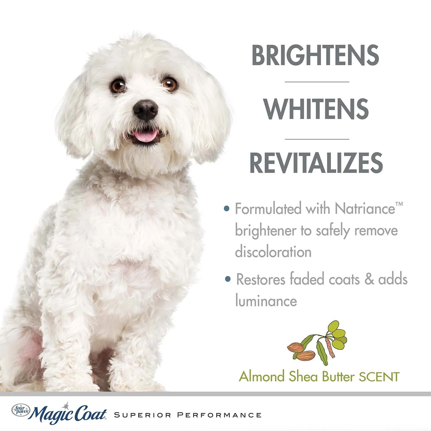 Magic Coat Bright White Shampoo, 16 oz