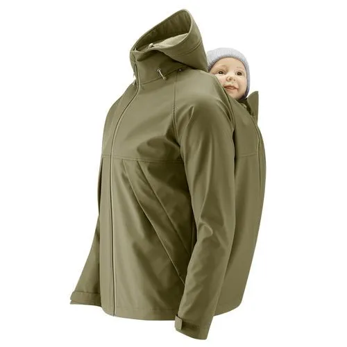 Mamalila Allrounder Babywearing Jacket for Men Khaki