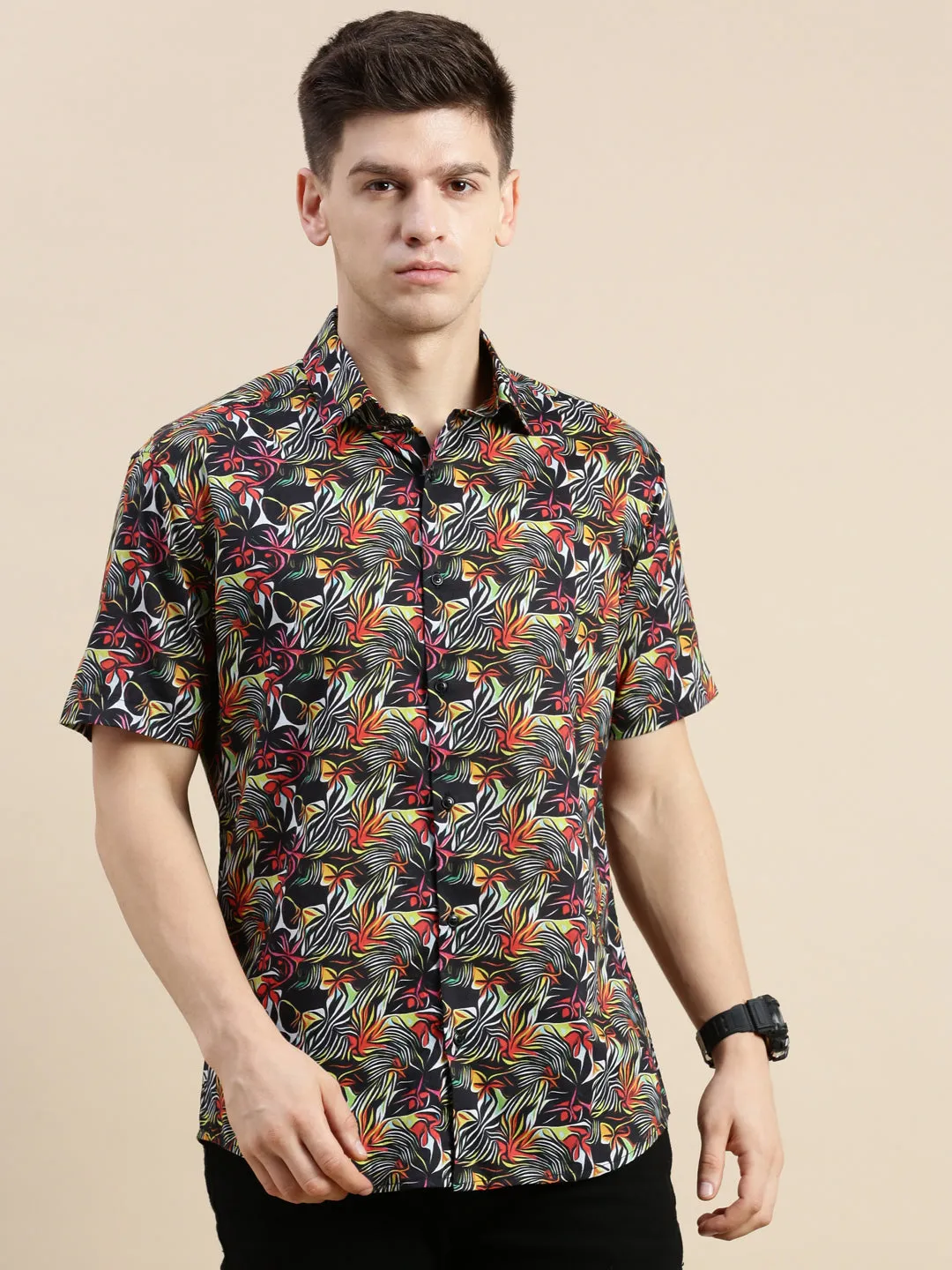 Men Multi Floral Casual Shirt