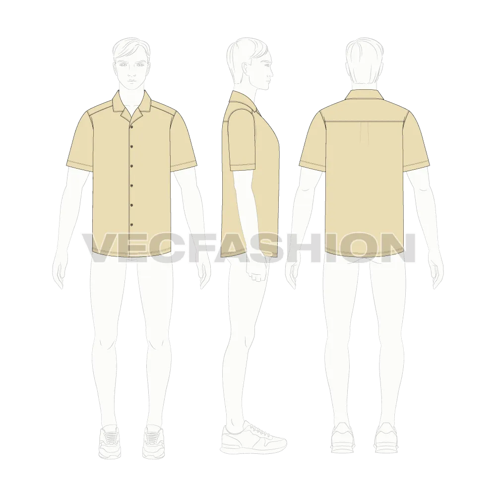 Mens Beach Shirt