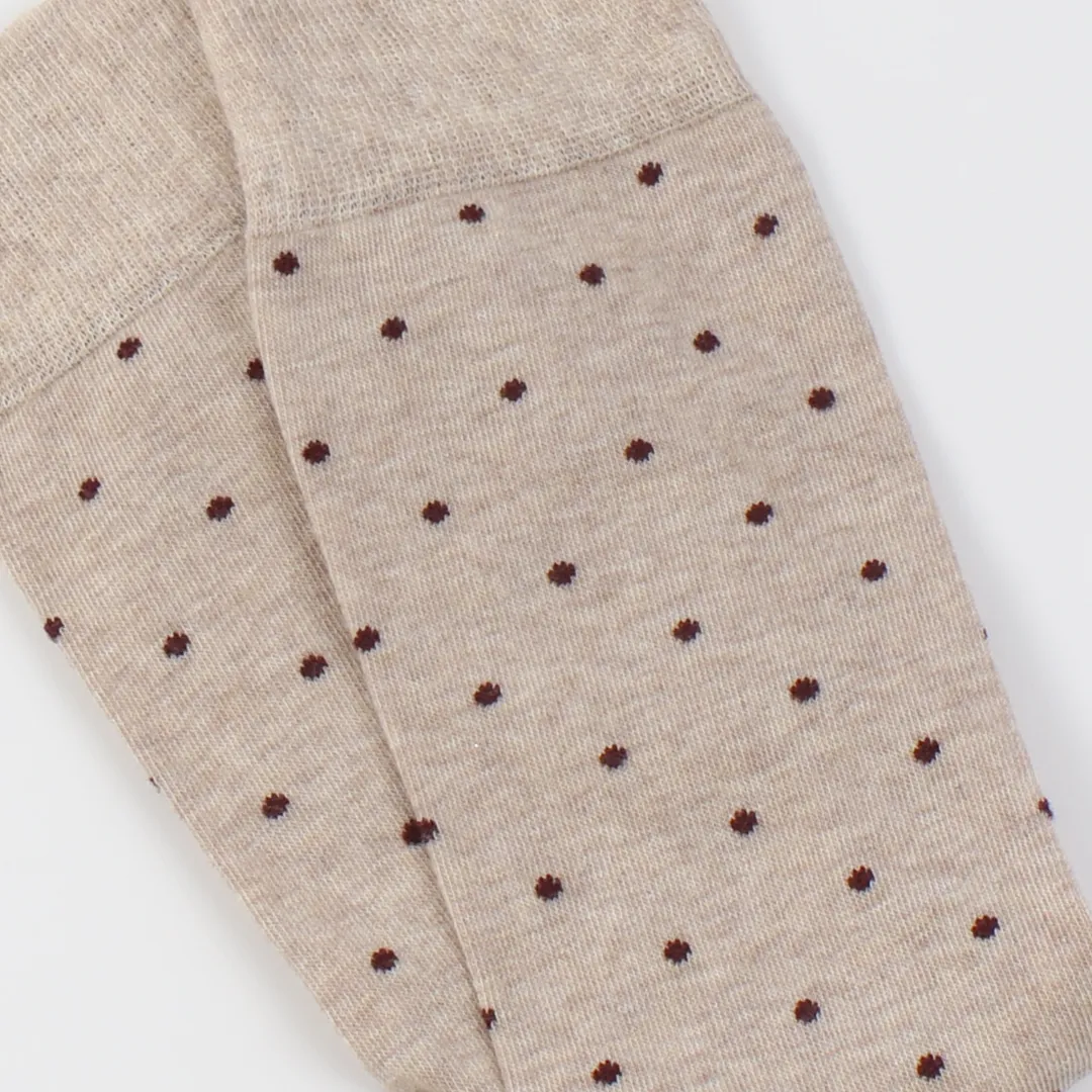 Men's Polka Dot Cotton Socks