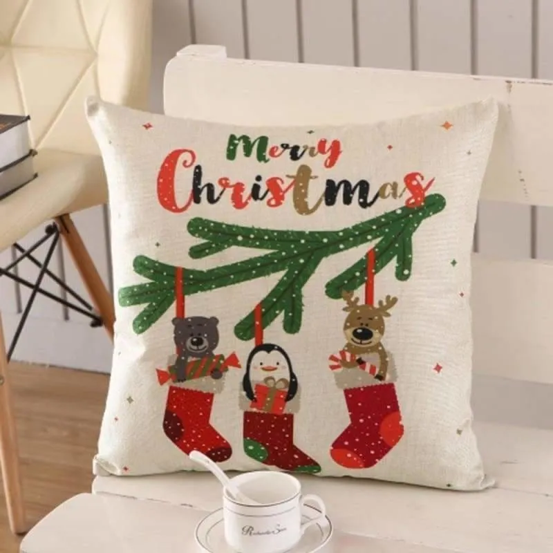 Merry Christmas Cushion Cover