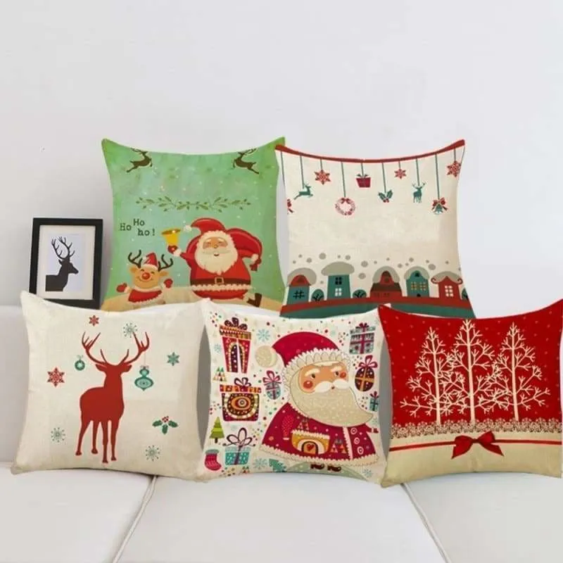 Merry Christmas Cushion Cover