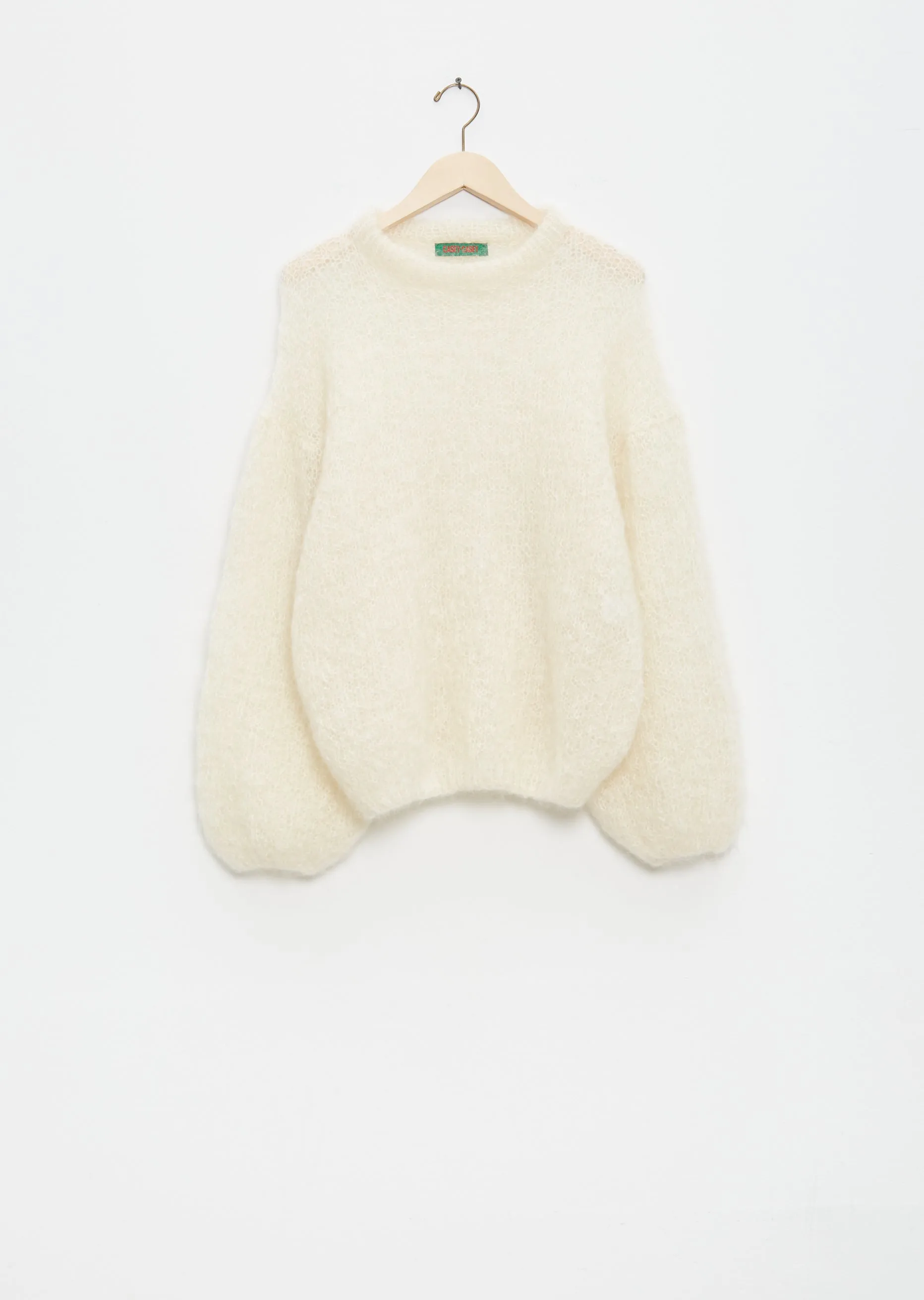 Mohair and Silk Crewneck