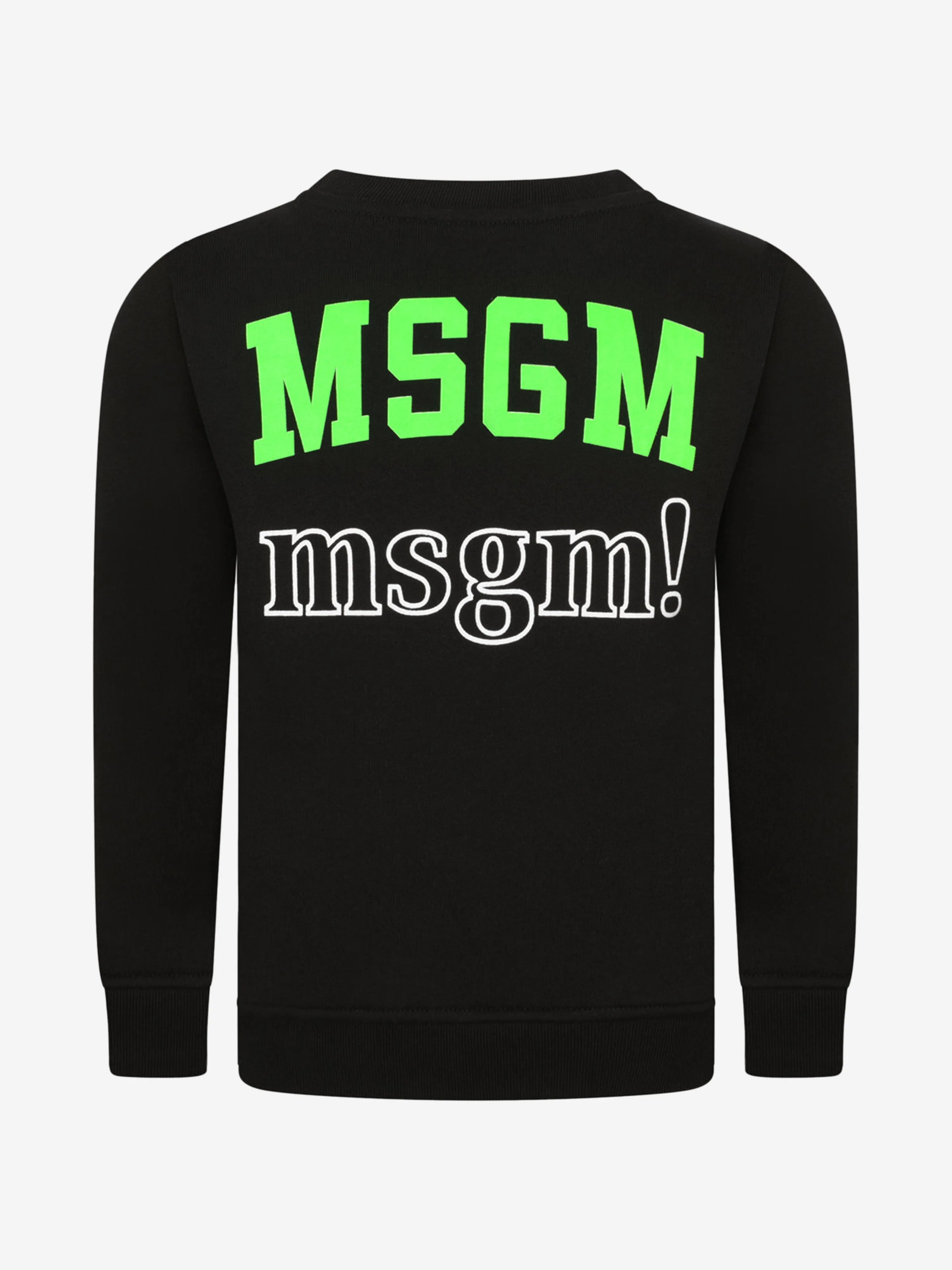 MSGM Boys Logo Print Sweater