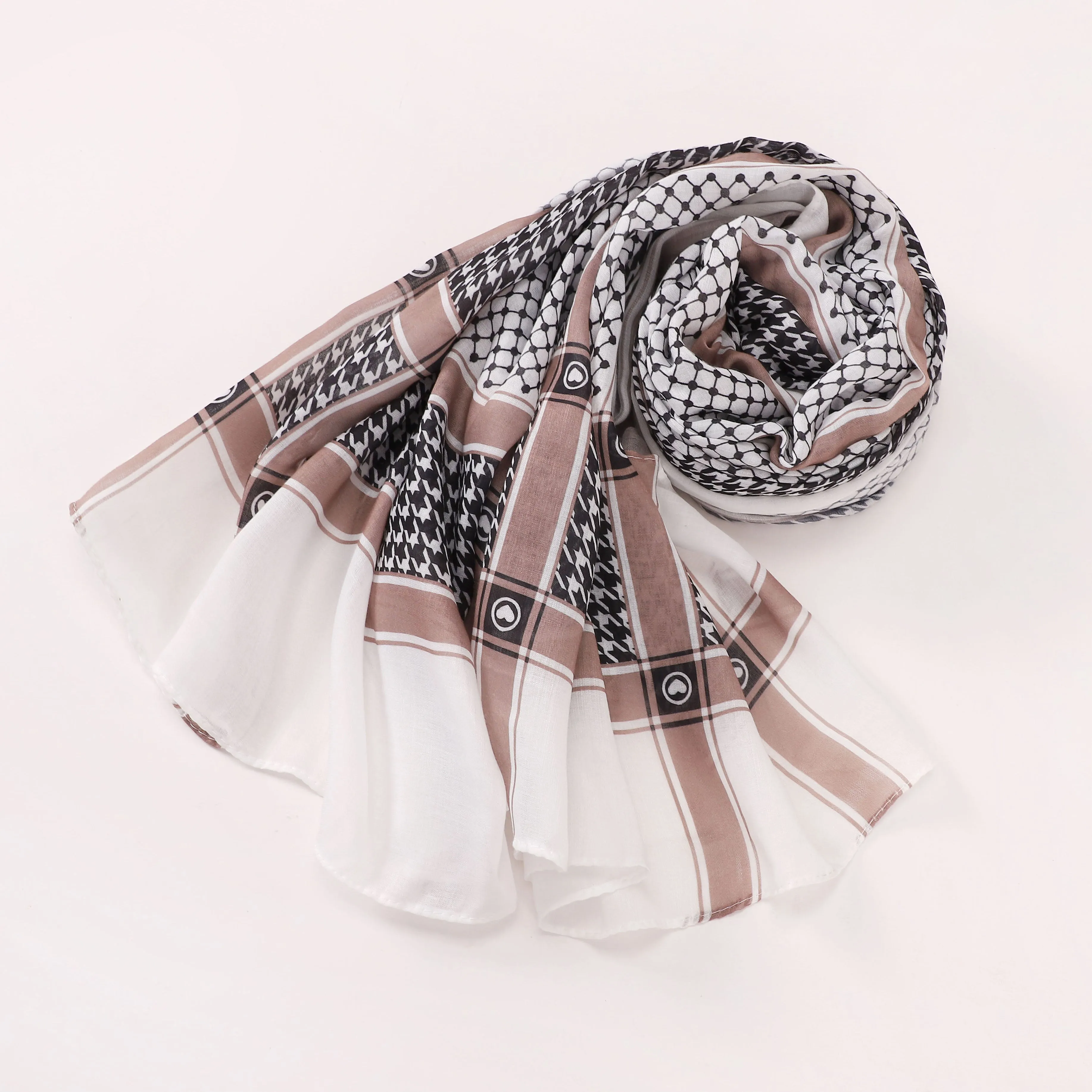 MYP04   printedkuffiyeh hijab scarf