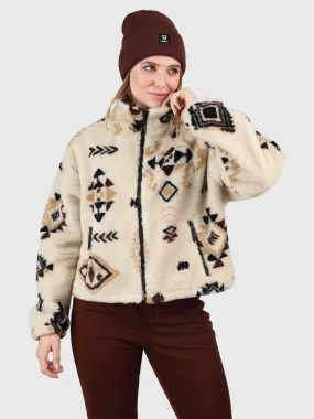 Nevea-Nordic Women Teddy Fleece Jacket | Canvas