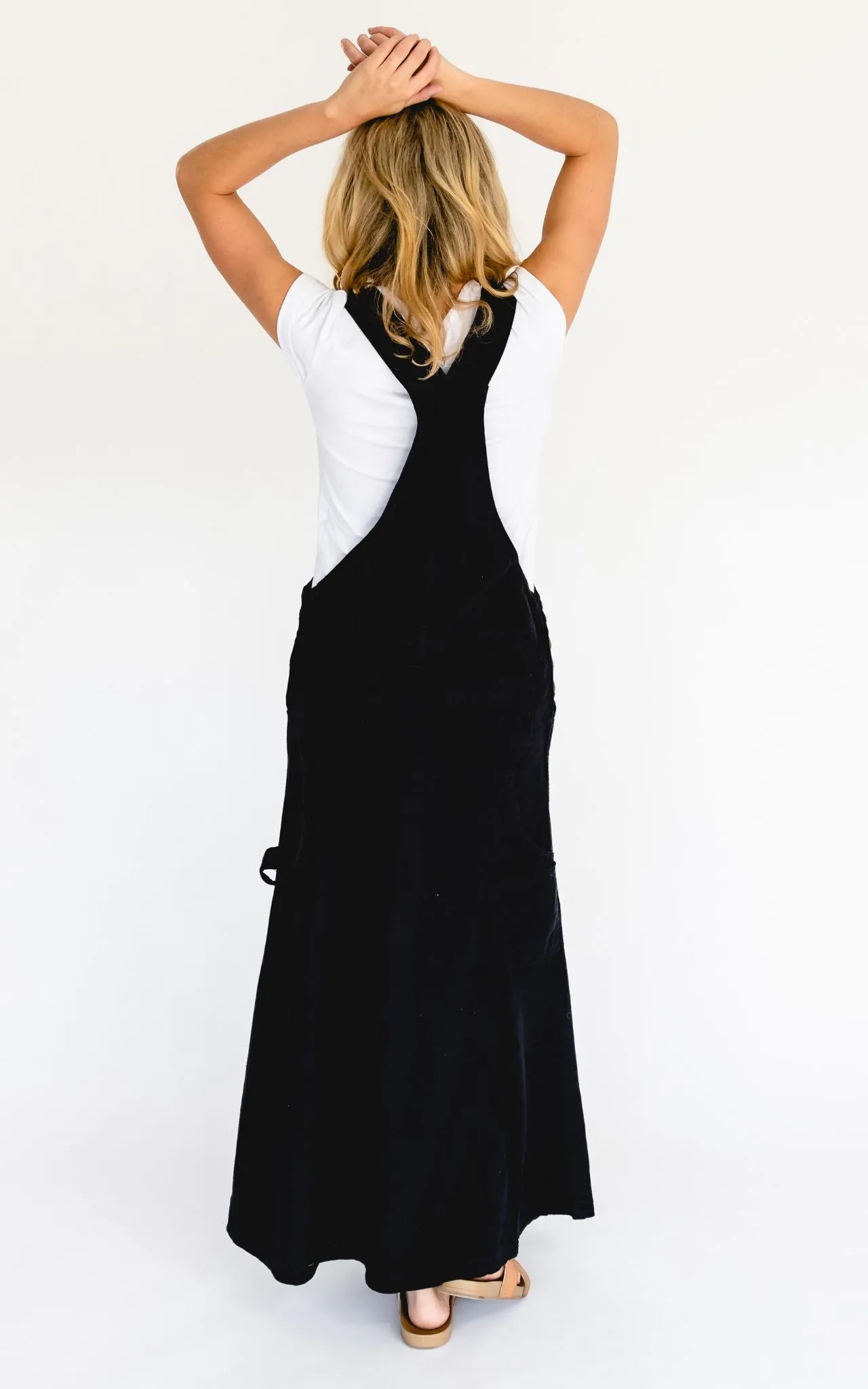 Overall Maxi Dress - Black