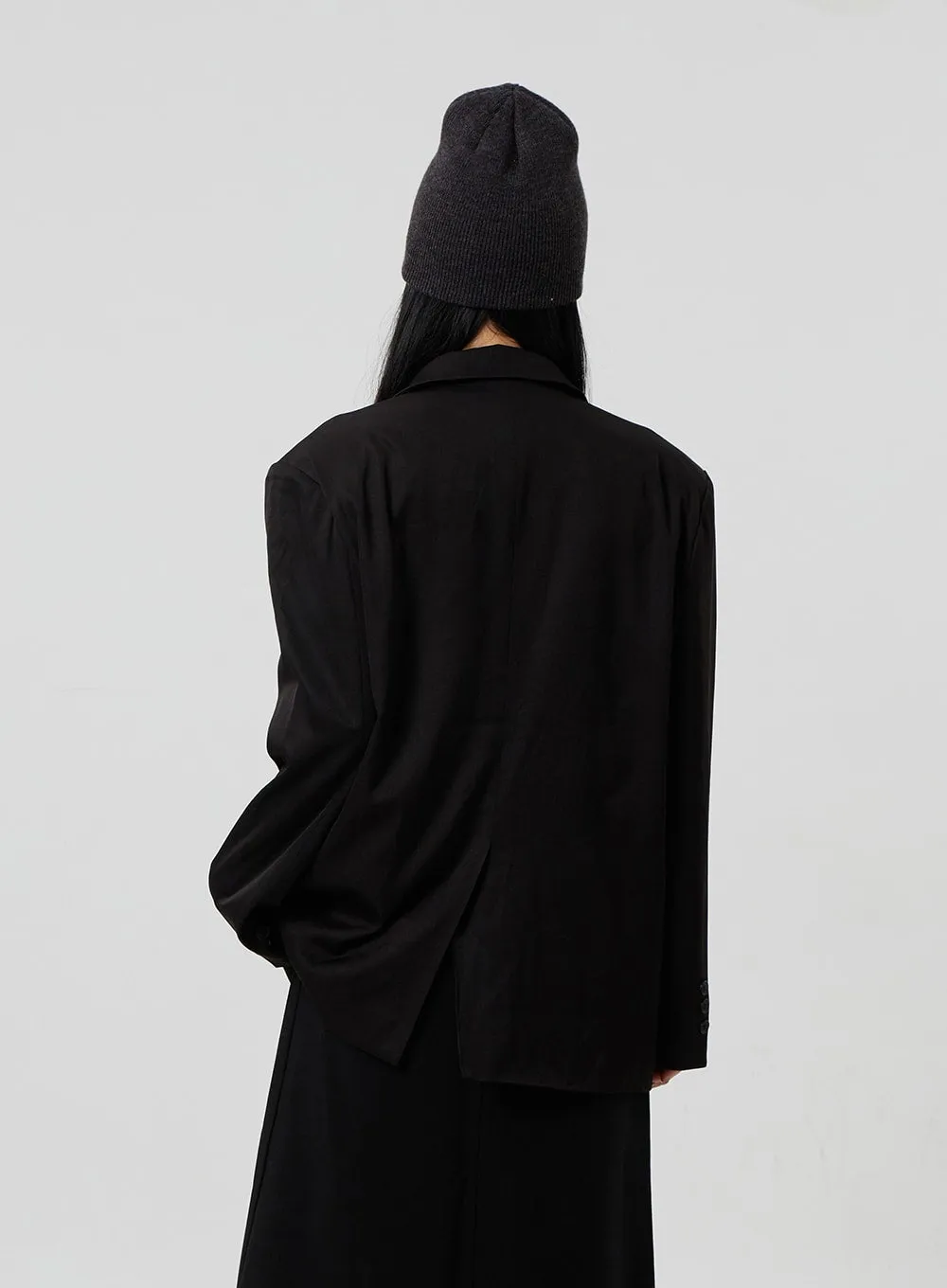 Oversized Basic Jacket CF306