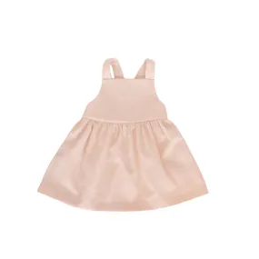 Pinafore Dress - Peach