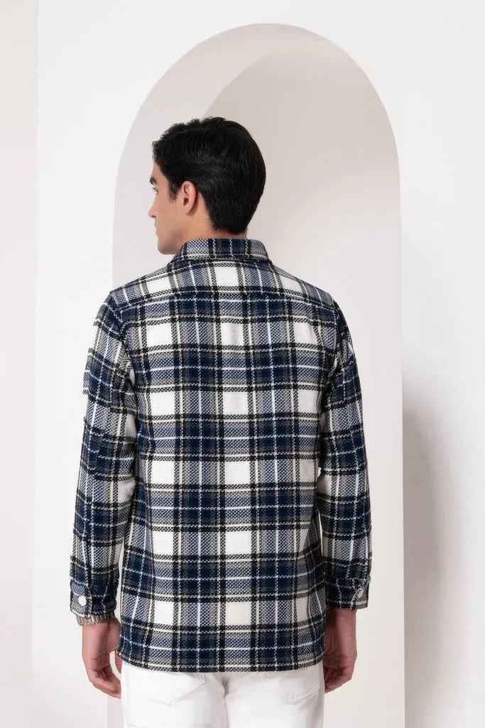 Plaid Flannel Overshirt