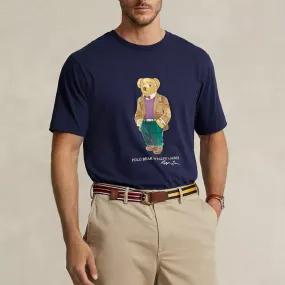 POLO RALPH LAUREN MEN Big & Tall Cotton Polo Bear Jersey T-Shirt