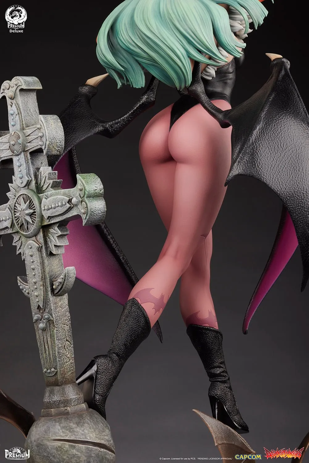 PRE-ORDER: PCS Collectibles Capcom’s Darkstalkers Morrigan (Deluxe Version) 1:3 Scale Statue