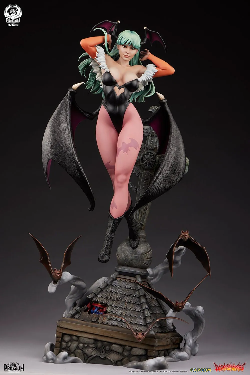 PRE-ORDER: PCS Collectibles Capcom’s Darkstalkers Morrigan (Deluxe Version) 1:3 Scale Statue