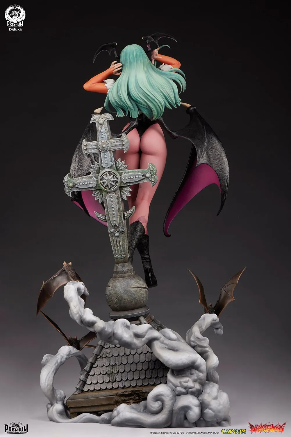 PRE-ORDER: PCS Collectibles Capcom’s Darkstalkers Morrigan (Deluxe Version) 1:3 Scale Statue