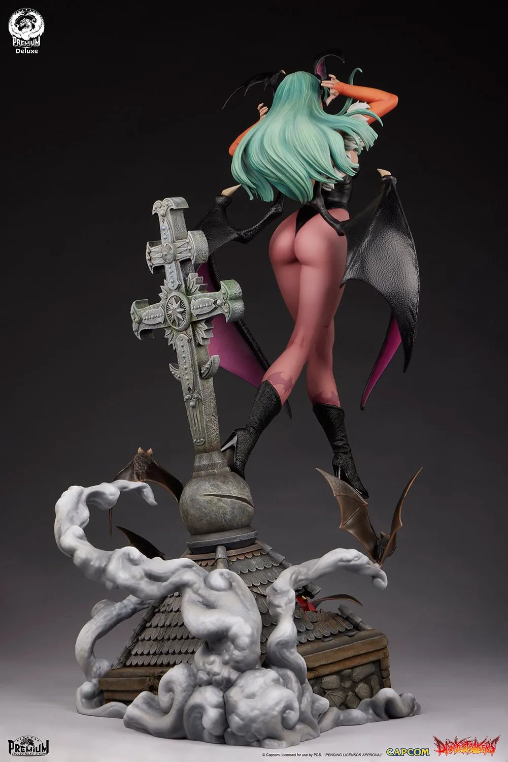 PRE-ORDER: PCS Collectibles Capcom’s Darkstalkers Morrigan (Deluxe Version) 1:3 Scale Statue