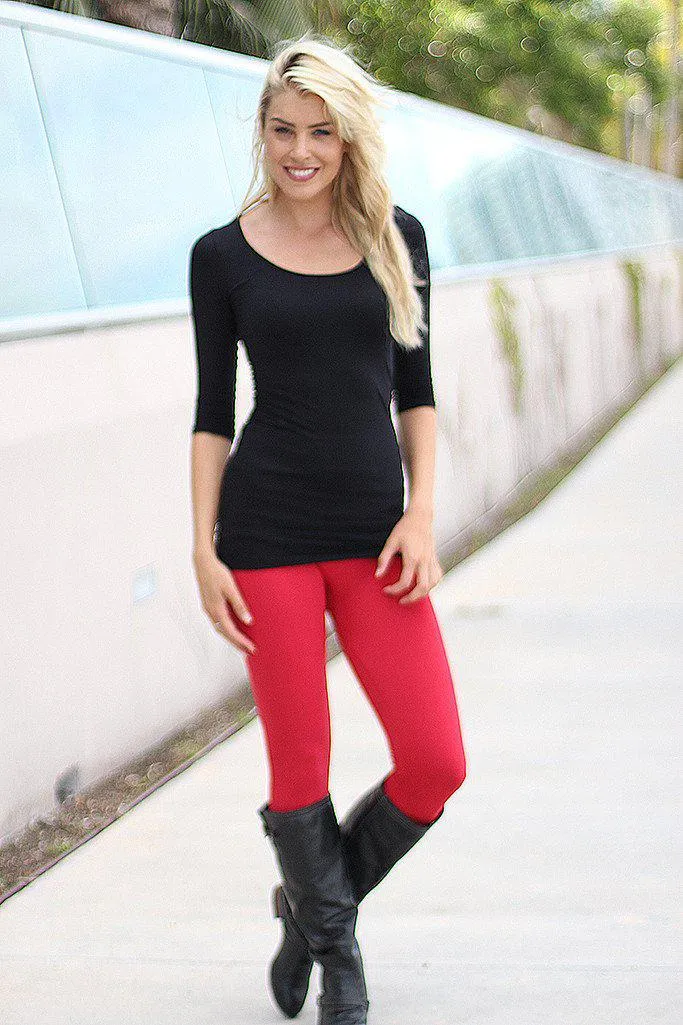 Red Leggings