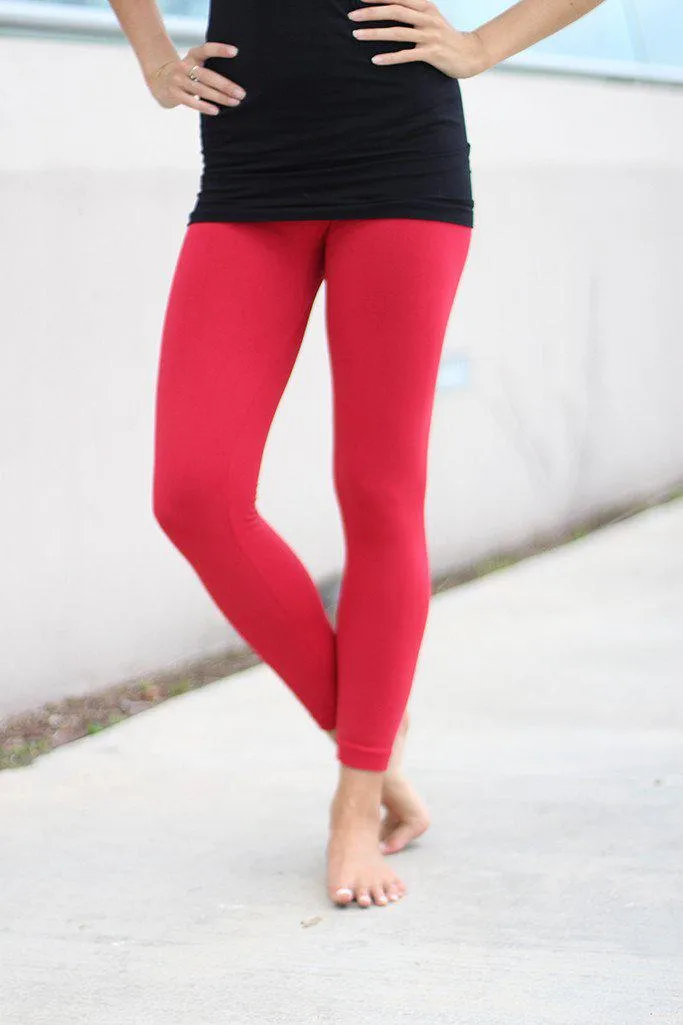 Red Leggings