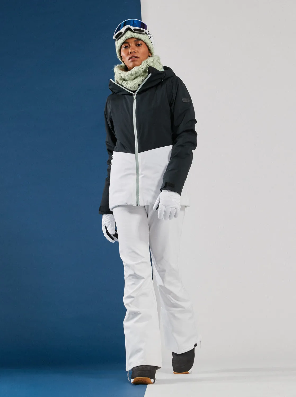 Rising High Skinny Technical Snow Pants - Bright White