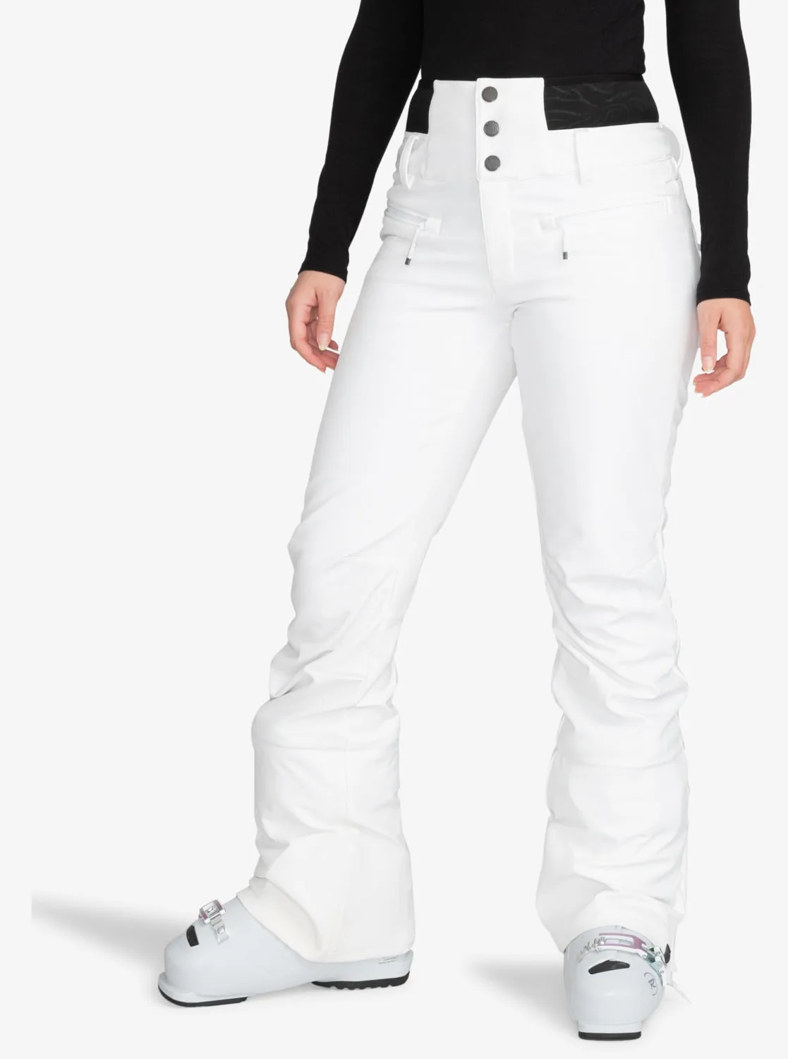 Rising High Skinny Technical Snow Pants - Bright White