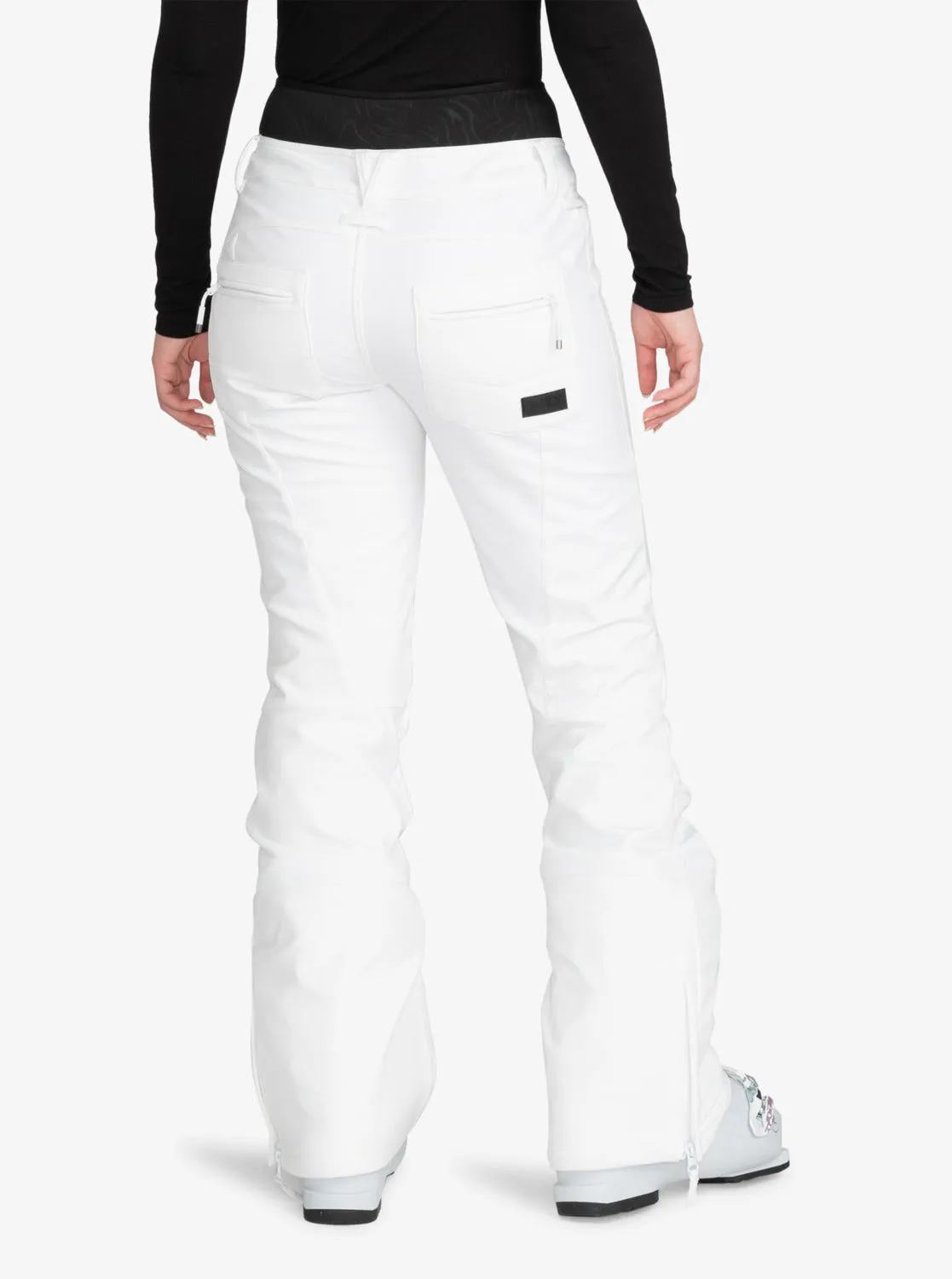 Rising High Skinny Technical Snow Pants - Bright White