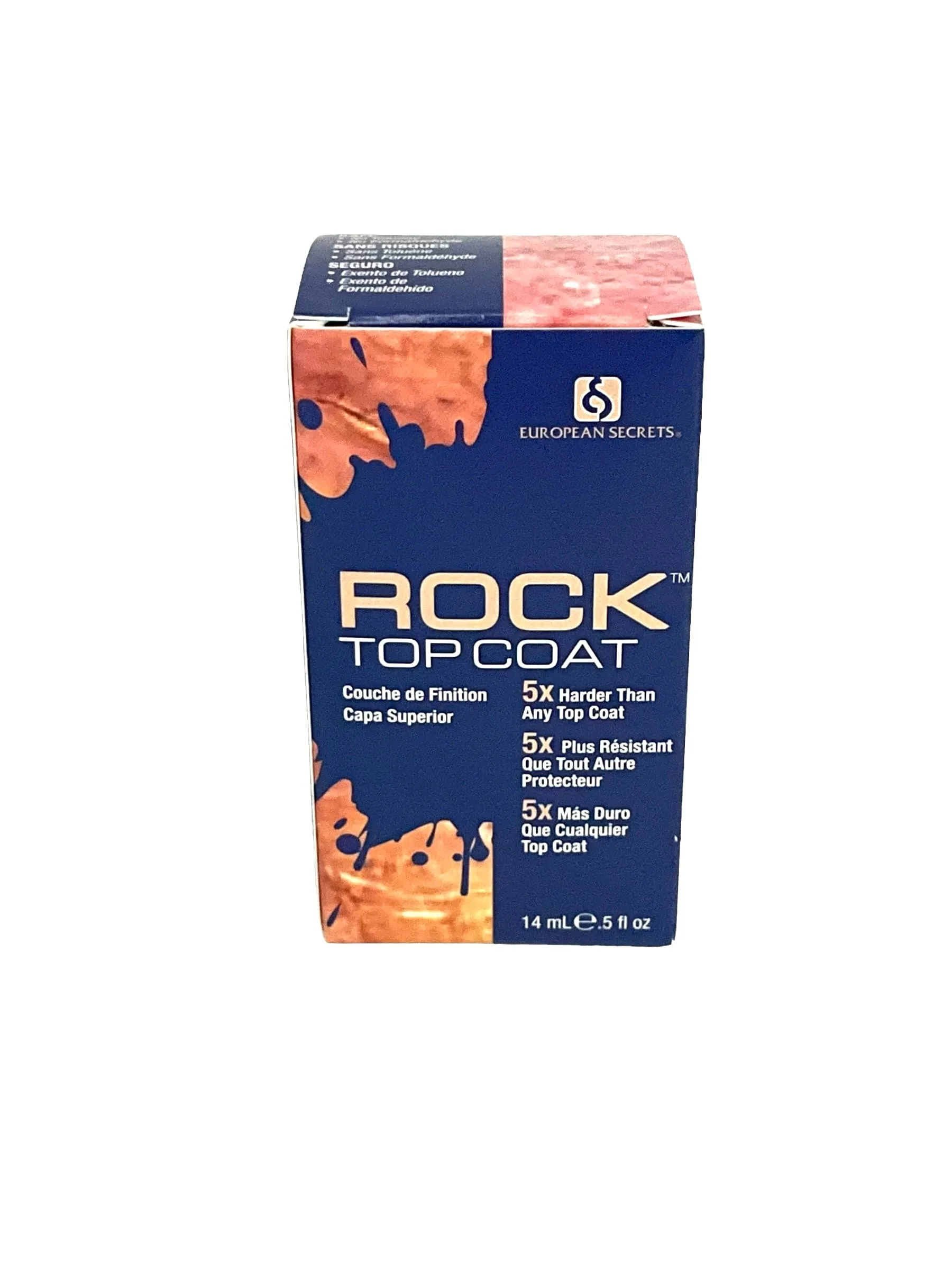 Rock Nail Top Coat 5X Hardener 0.5 oz