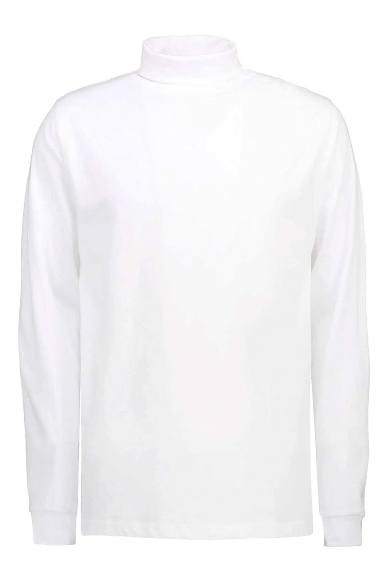 Rollneck jumper - White