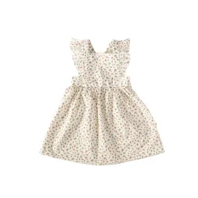 Ruffled Pinafore Dress - Josephine