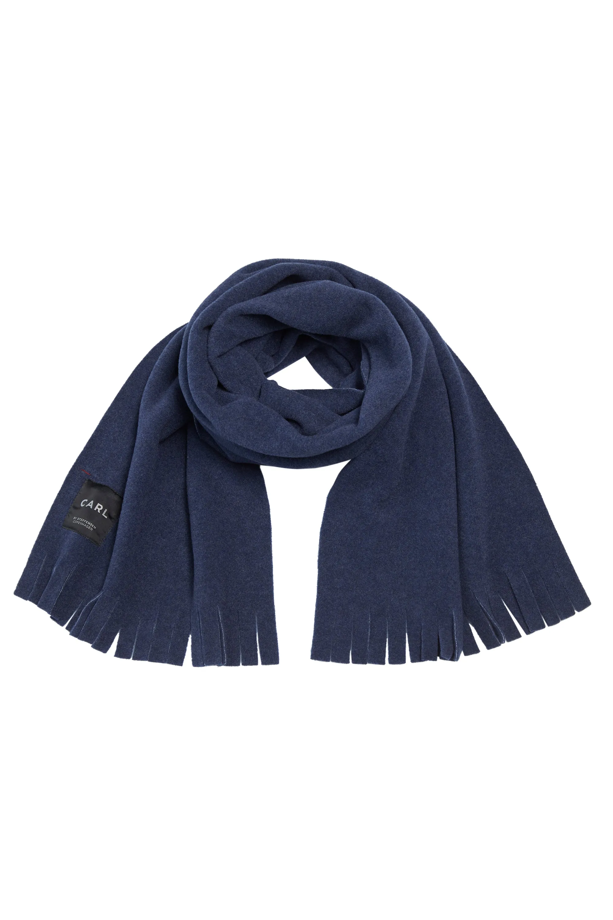 SCARF W/ FRINGES - 1006C - DENIM