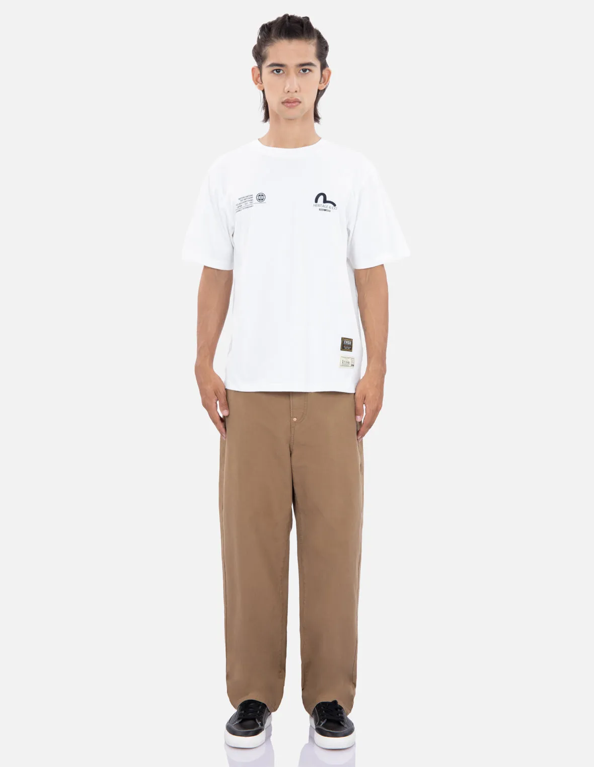 Seagull Appliqué Chino Pants