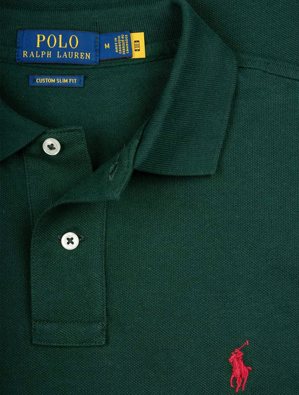 Short Sleeve Polo College Green