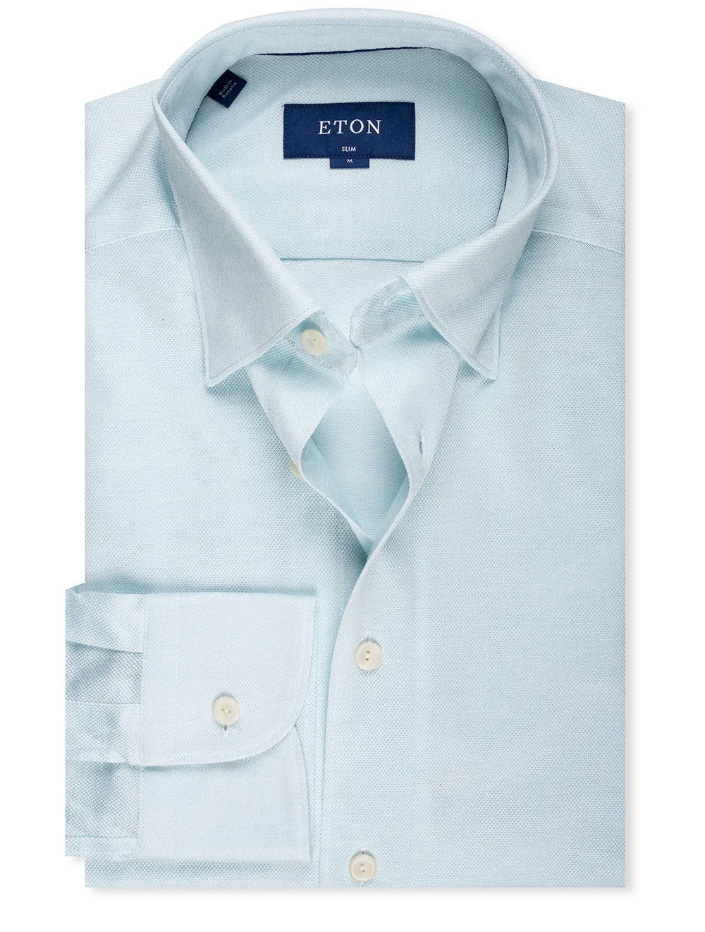 Slim Fit Button Under Jersey Shirt Lime