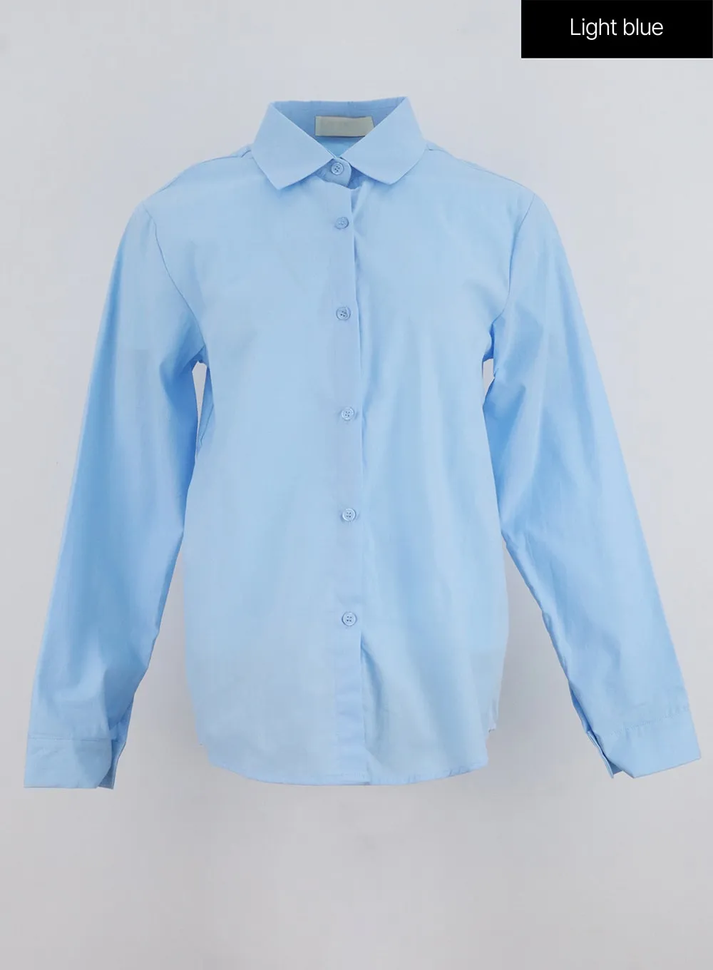 Solid Button Down Shirt IG312