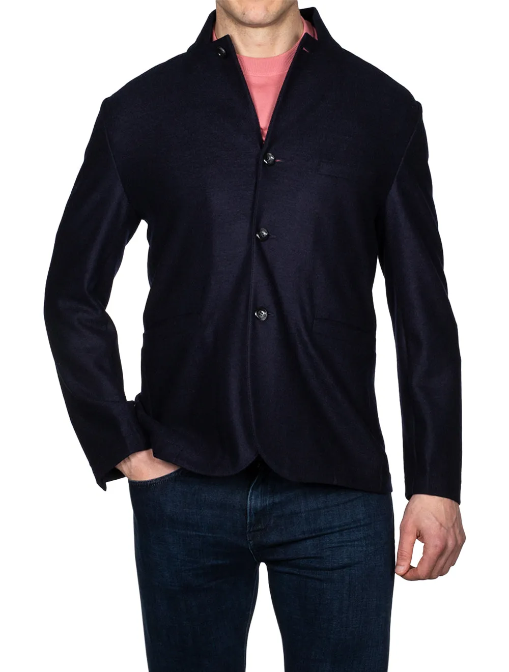 Steel Casual Jacket Navy