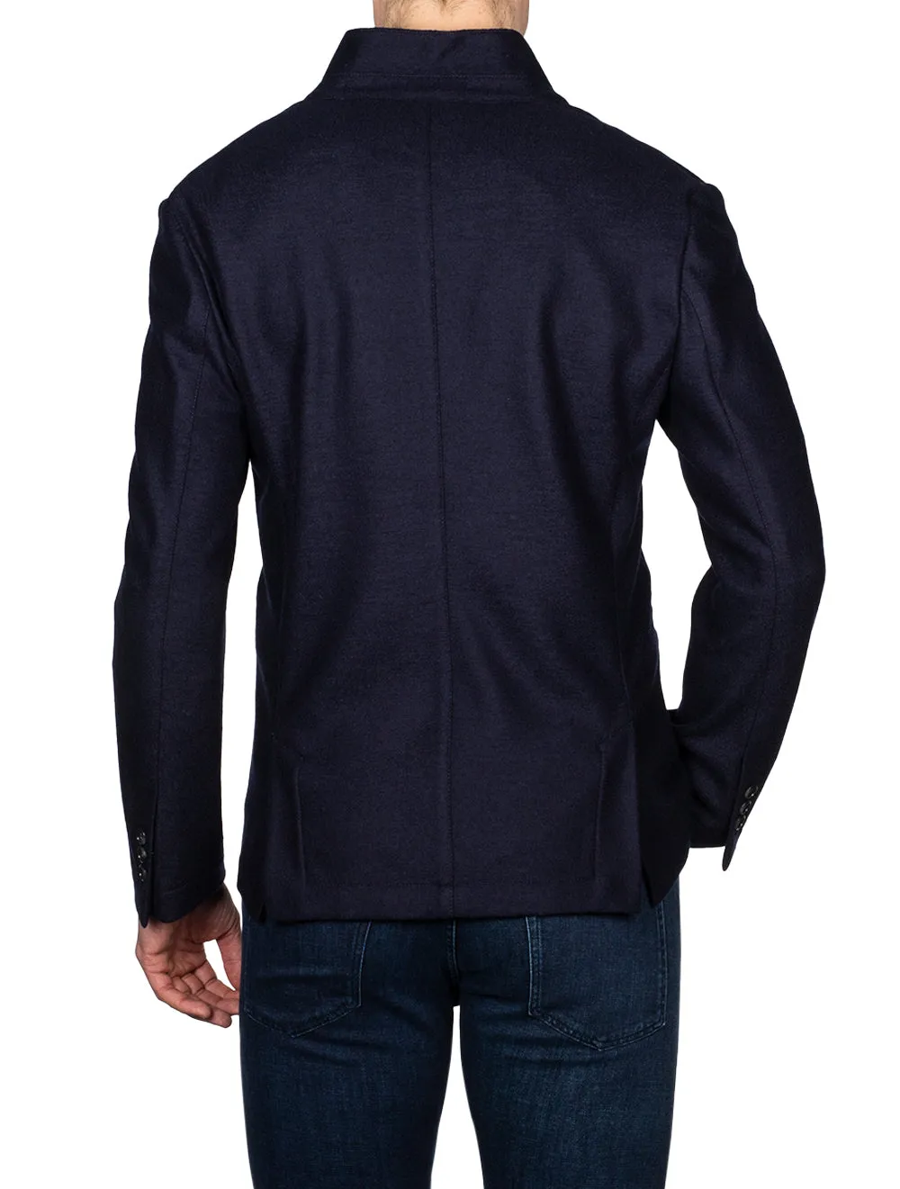 Steel Casual Jacket Navy