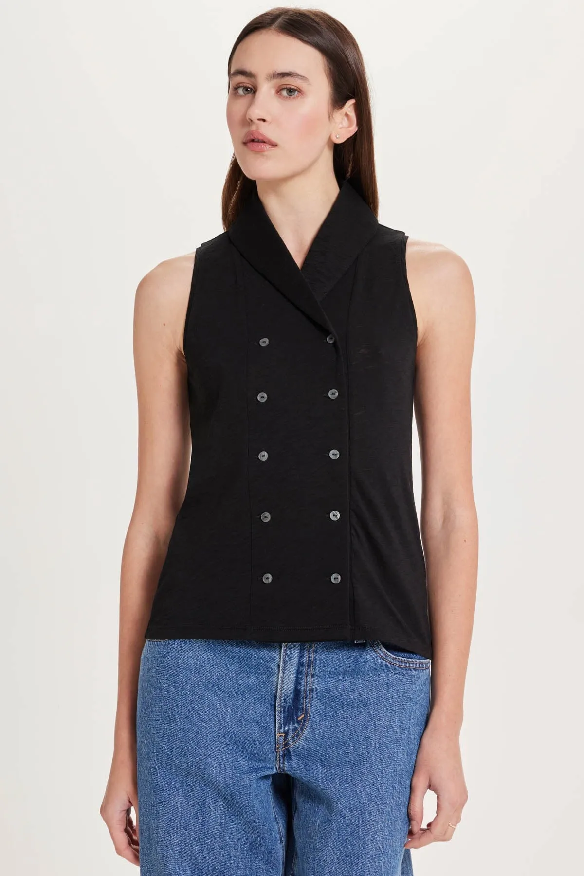 Sylvia Double Breasted Vest