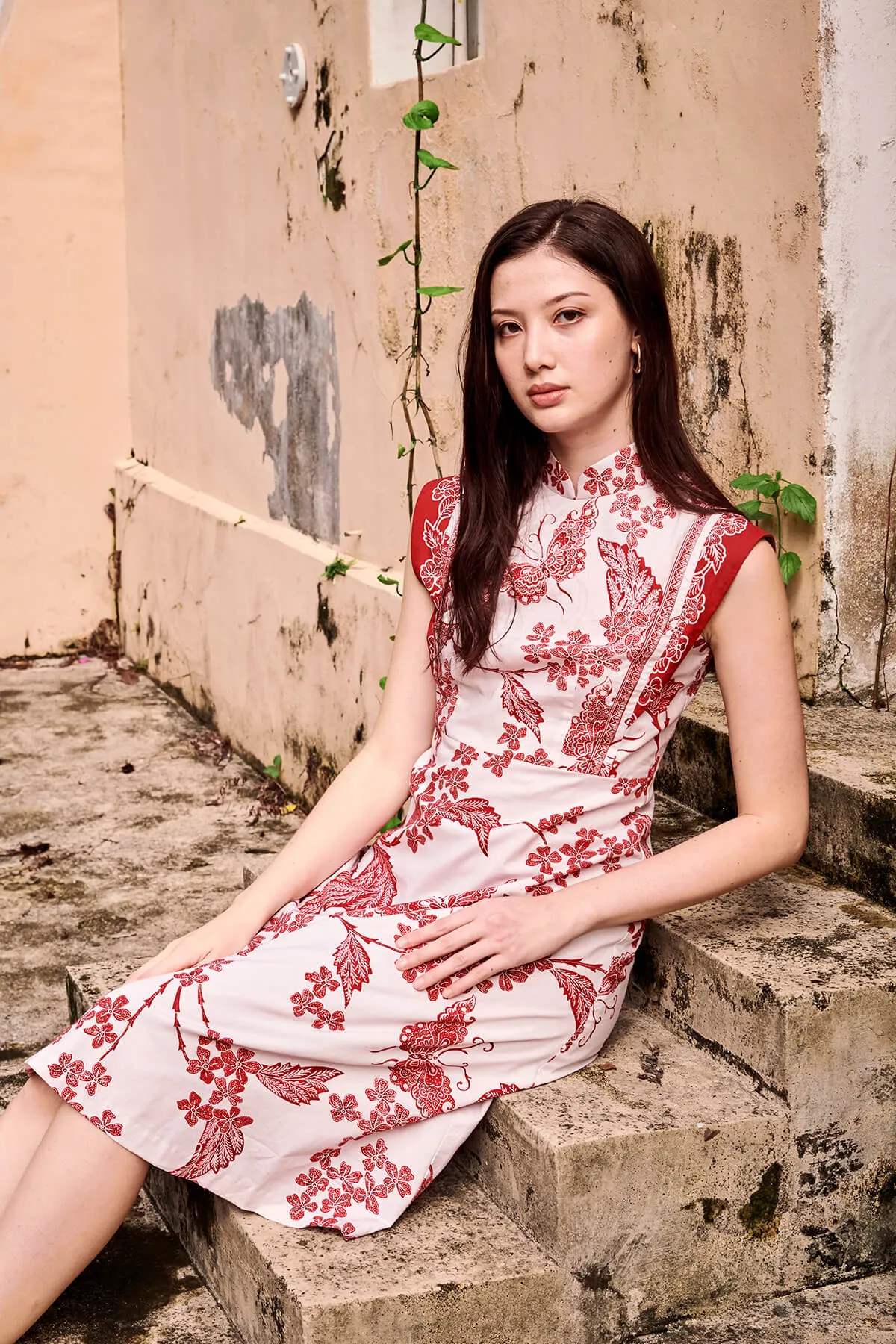 TAYLA BATIK CHEONGSAM DRESS