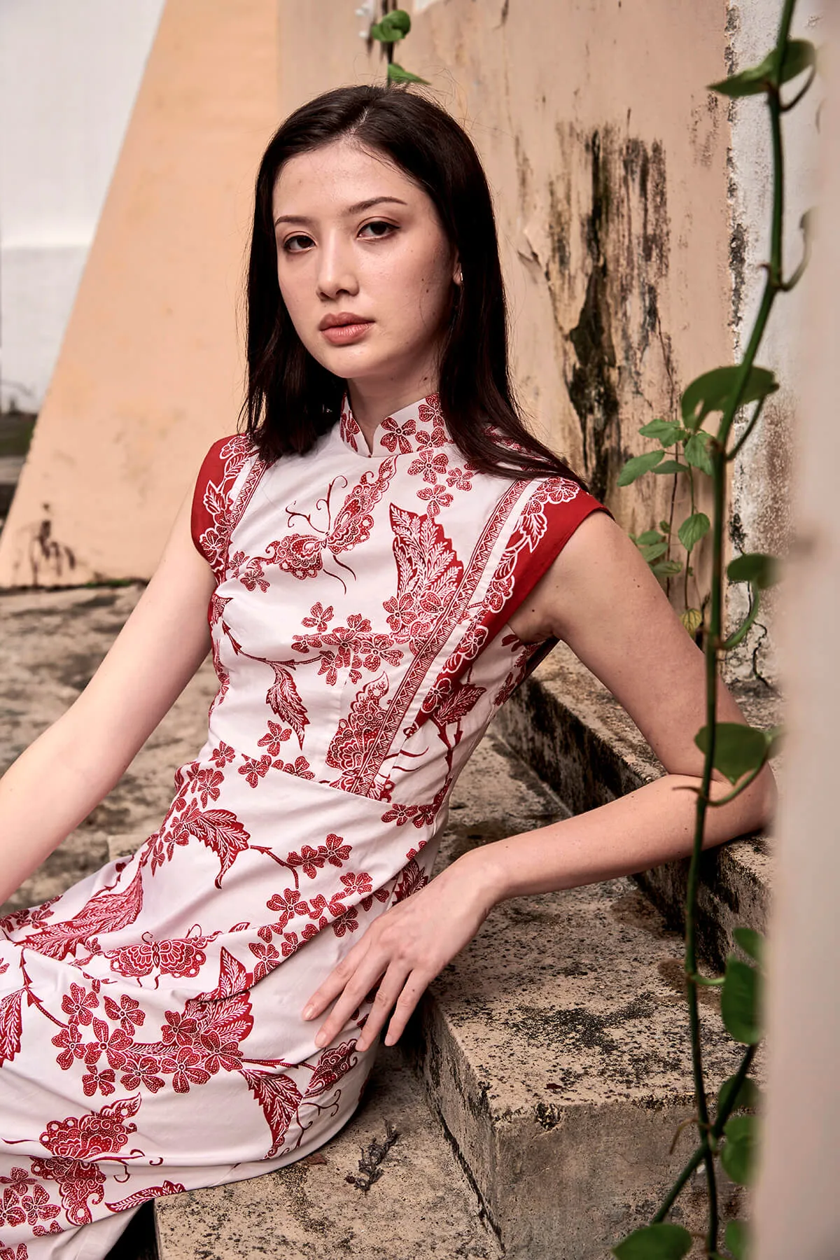 TAYLA BATIK CHEONGSAM DRESS