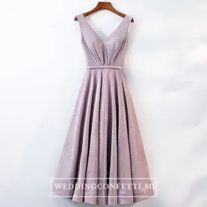 The Cailey Iridescent Sleeveless Gown