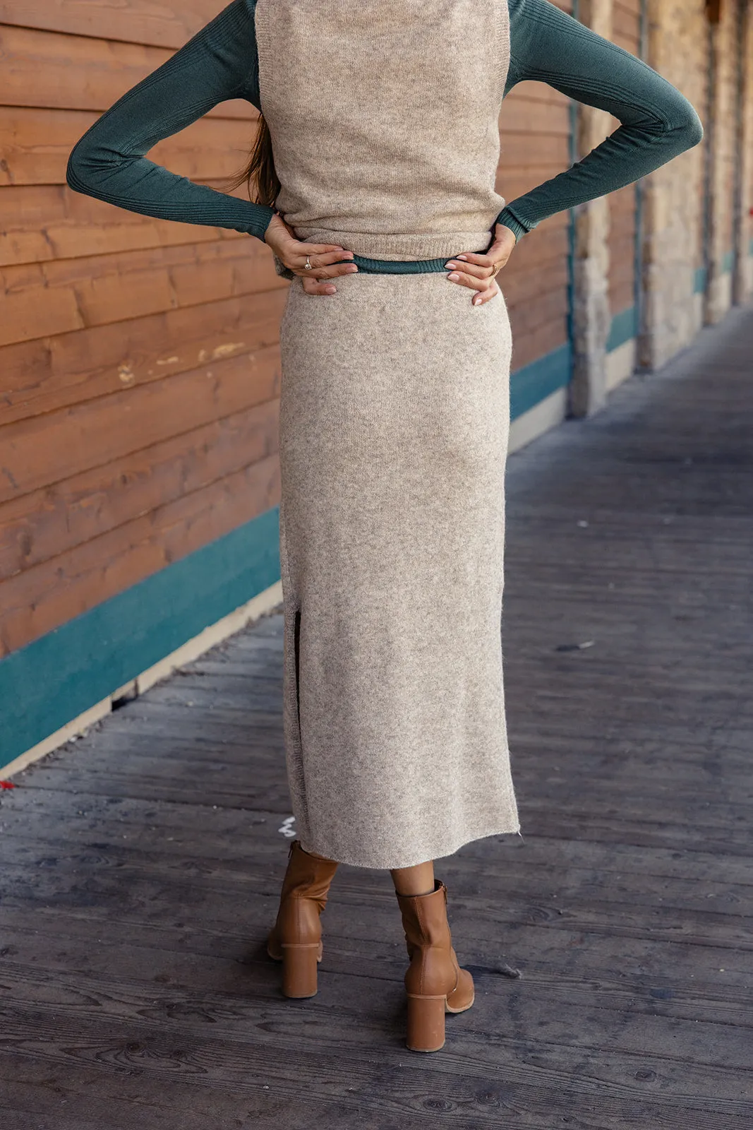 The Walters Knit Skirt