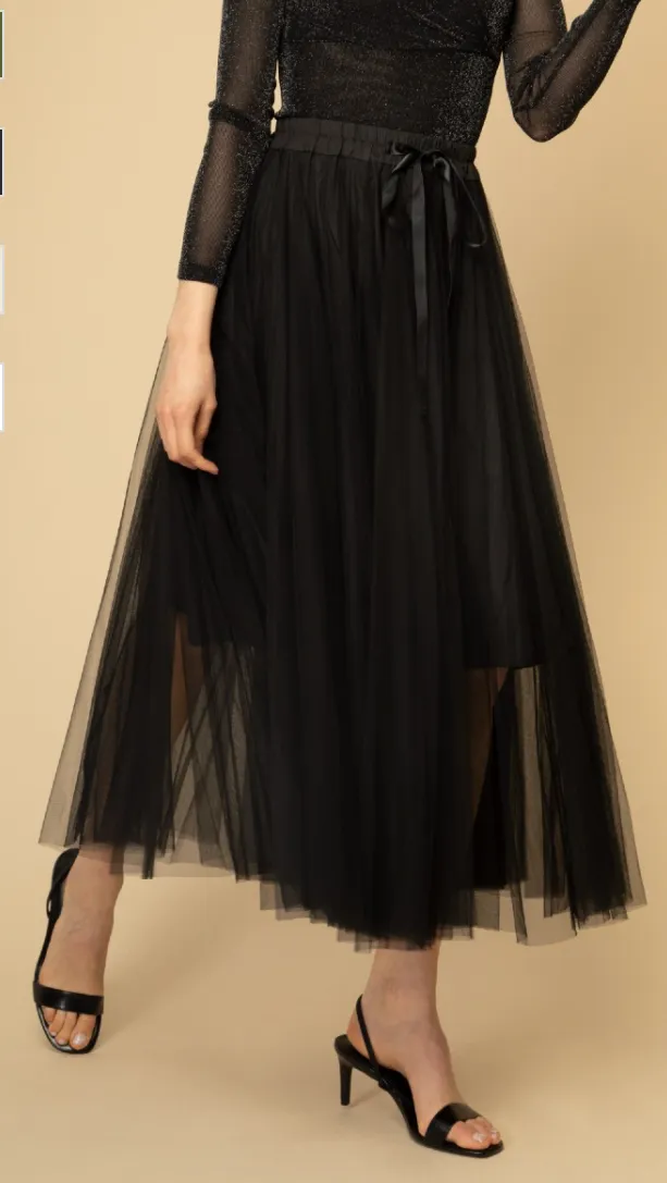 Tulle Maxi Skirt