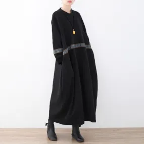 Turtleneck Maxi Sweater Dress