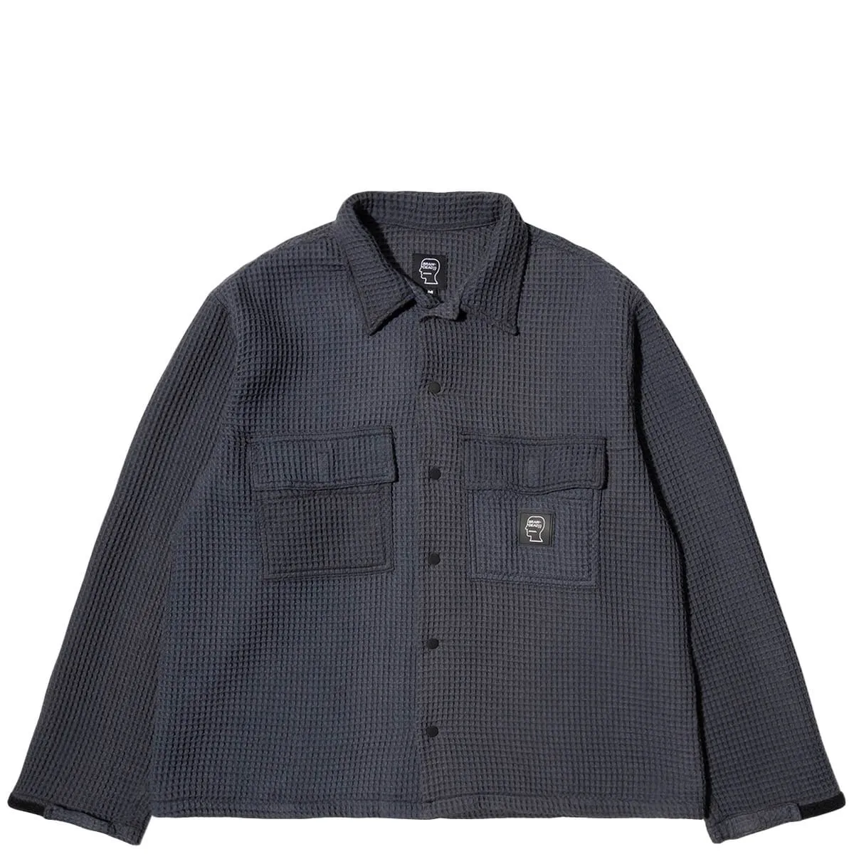 WAFFLE SNAP FRONT SHIRT