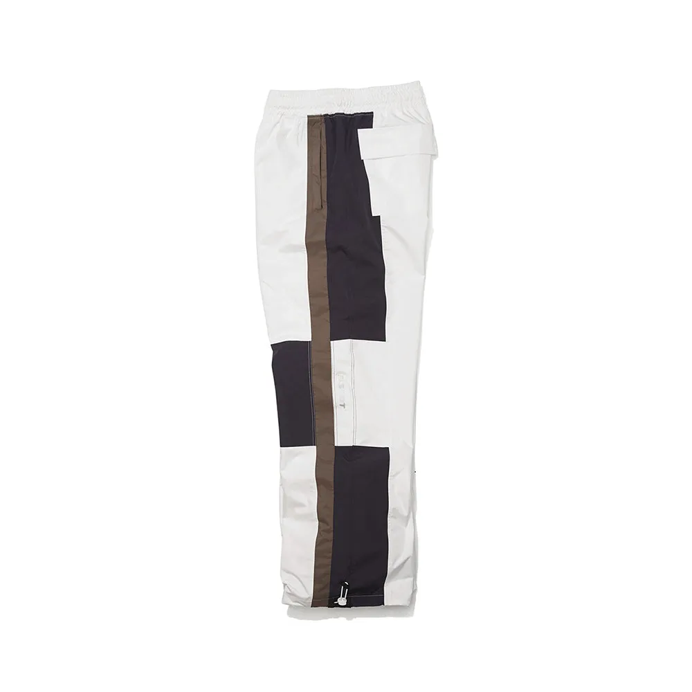 WD CROSS BOX TRACK PANTS WHITE